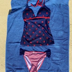 Stars and Stripes tankini set
